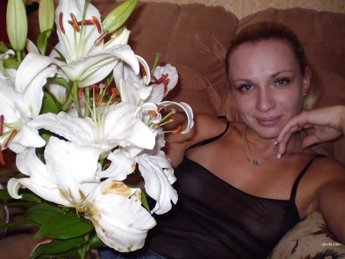 Wife Masturbates in Front of Friend - Explicit Lesbian Solo Action