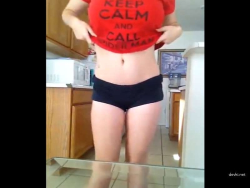 Hot Girl Strips Naked - Explicit Solo Strip Tease Video