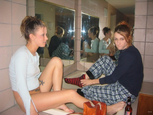 Two Sexy Friends in Steamy Bath: Hot Girls Enjoying Sensual Time Together