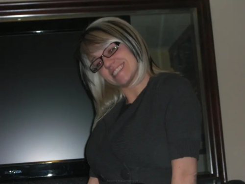 Big Tits Slut Poses During Blowjob - Explicit Porn Photo