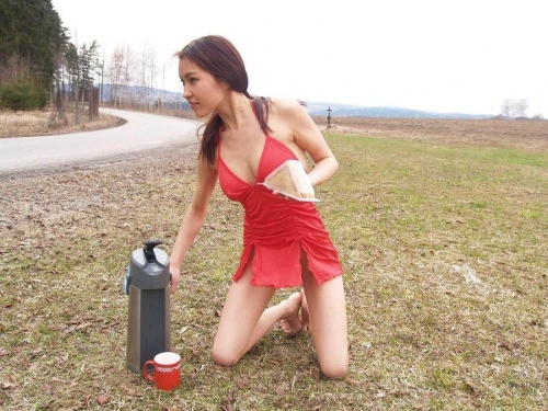Naked Picnic with Girlfriend: Explicit Outdoor Fun!