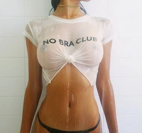 Sultry Beauties from "Braless Club" Flaunting Their Assets in Sensual Photoshoot