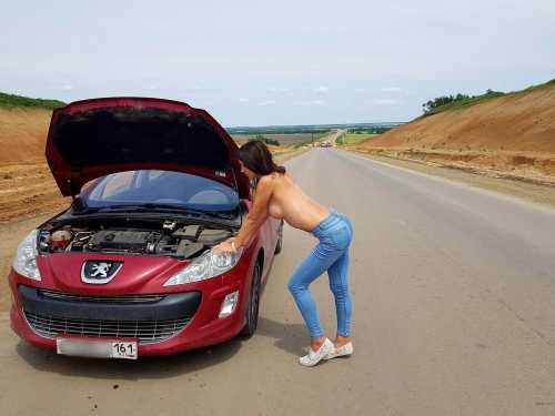 Seductive Woman Flaunts Her Body: Explicit Demonstration of Sensuality