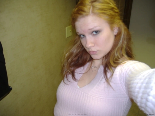 Redhead Deepthroats Big Cock - Explicit Blowjob Porn Photo
