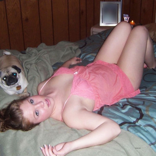 Redhead in Pink Negligee: Sultry and Seductive Lingerie Photoshoot