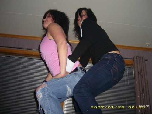 Drunk Girlfriends Party in Club - Wild Night Out with Friends