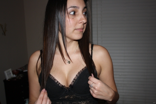 Explicit Intimate Photo of Young Woman: Sensual and Provocative Shot