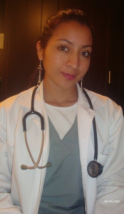Sexy Nurse's Home Photo Shoot: Seductive Beauty in Lingerie