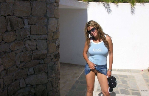 Slut Shows Pussy and Sucks Cock