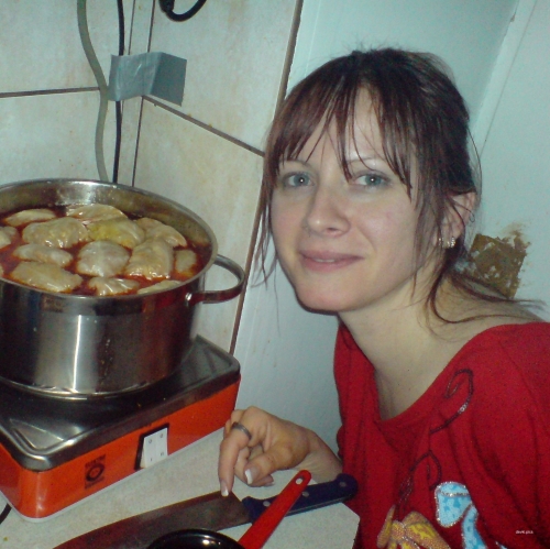 Hot Wife Prepares a Meal and Satisfies Her Man - Hardcore Kitchen Sex