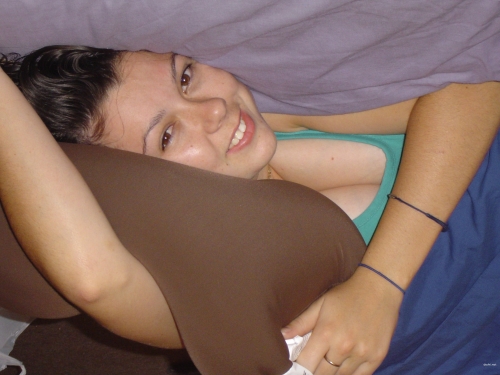 Explicit Naked Wife Poses on Camera