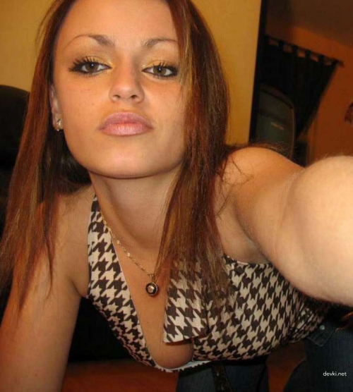 Explicit Home Erotica: Naked Girl in Provocative Pose