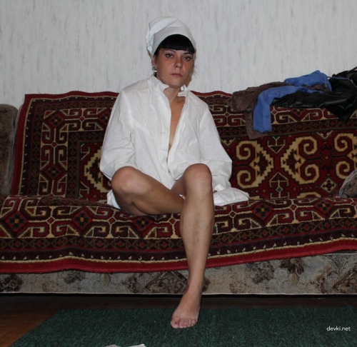 Naked Nurse: Explicit Medical Roleplay Photo Shoot