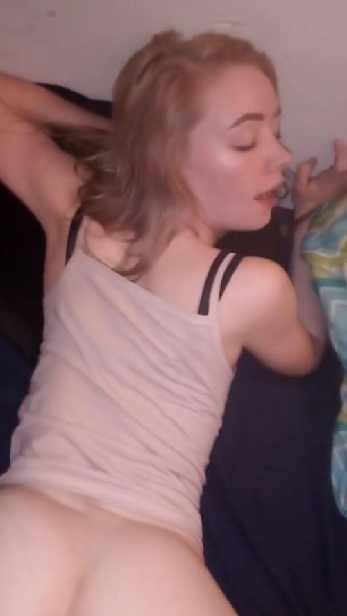 Staring into his eyes while sucking and licking his cock - Explicit Blowjob and Eye Contact Action