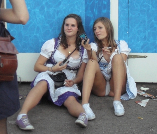 German Beer Festival: Naked Girls Party - Explicit Celebration in Germany