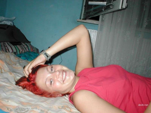 Fiery Redhead Slut Deepthroats Cock