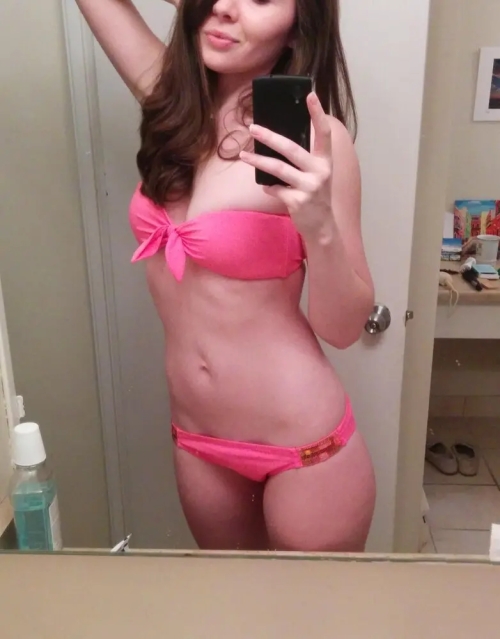 Naughty Peach with Stunning Booty Stripped Bare