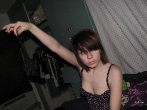 Sexy Young Woman Poses Naked on Bed at Home - Explicit Bedroom Photoshoot