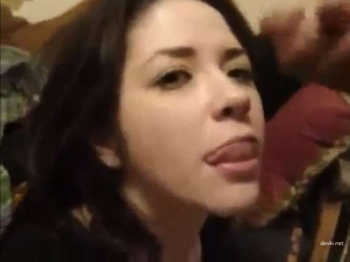 Cutie Covered in Cum: Facial Cumshot Porn Video