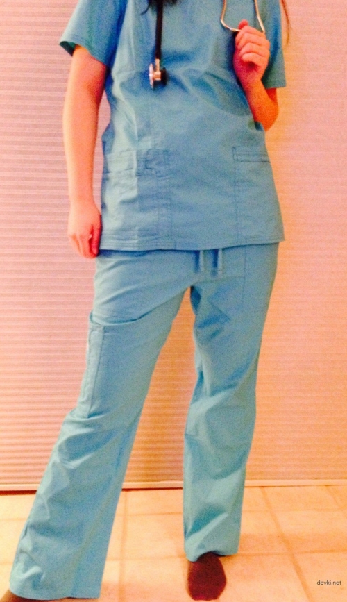 Naked Nurse at Work: Explicit Medical Fetish Scene