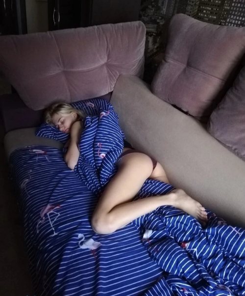 Naughty Nastya Teases Cock - Explicit Porn Photo