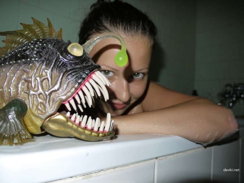 Sexy Girl Taking a Steamy Bath - Hot Naked Woman in Bathtub