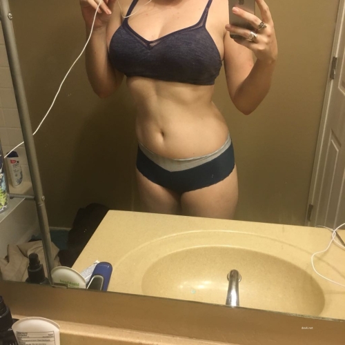 Flaunting Her Tits: Bold and Explicit Photo