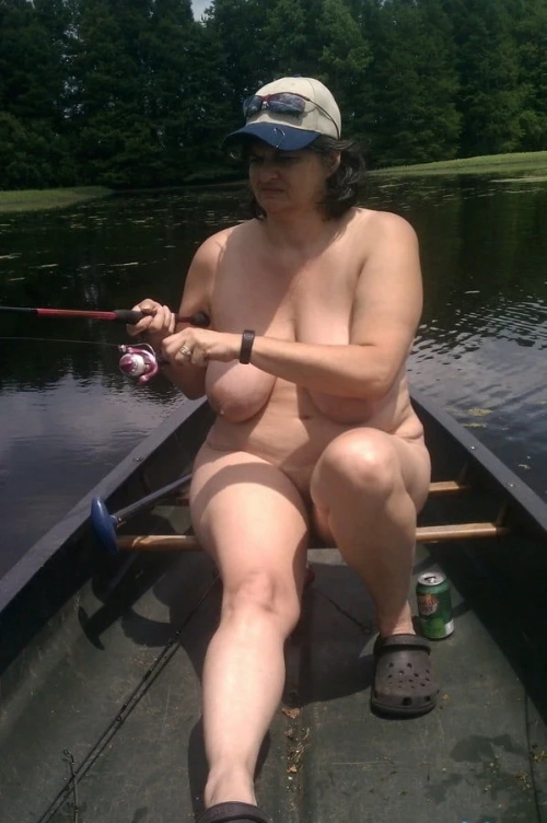 Naked Fisherman: Explicit Nude Fishing Babe Caught on Camera