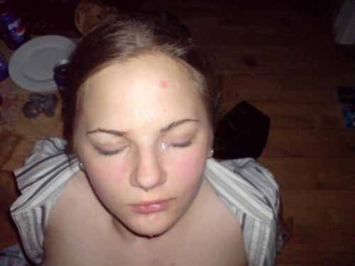 Facial Cumshot Sluts: Hot Babes Covered in Cum
