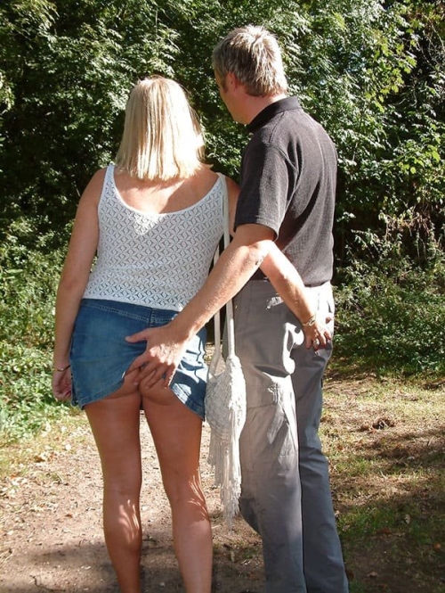 Hot Mature MMF Forest Sex - Explicit Outdoor Threesome Action
