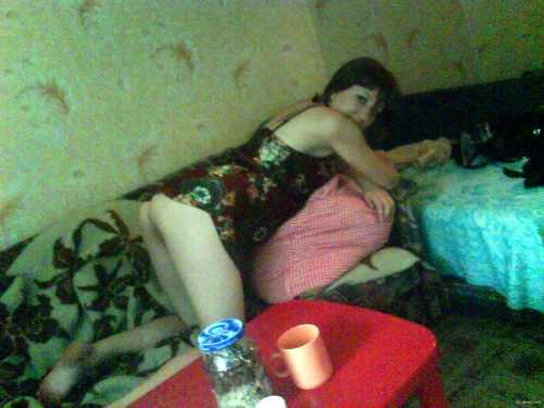 Slut Loves Fucking and Sucking Cocks - Hardcore Porn Photo