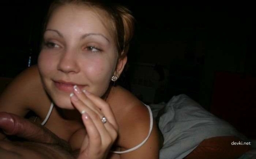 Coaxed Girl to Take Cock in Mouth - Explicit Blowjob Action