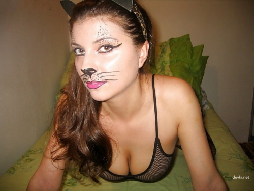 Sexy Girl in Sheer Lingerie: Hot and Transparent Russian Babe Exposing All