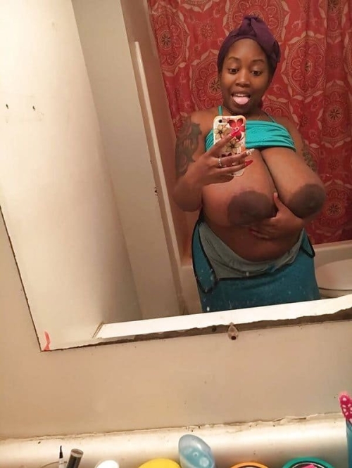 Massive Nipples: Huge Areolas Exposed in Provocative Photo