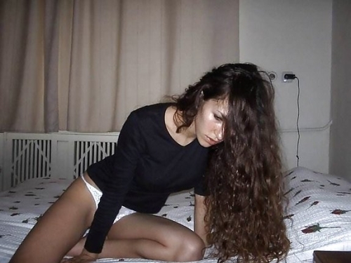 Girl posing with cock in pussy - Explicit Hardcore Porn