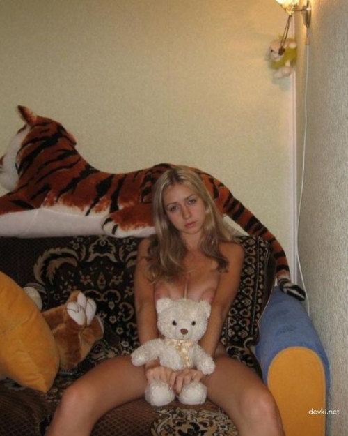Big Boobed Student Exposing Cleavage - Busty College Girl Photo