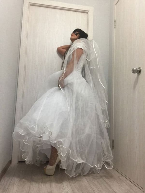 Bride Fucked in Wedding Dress: Hardcore Wedding Sex Scene