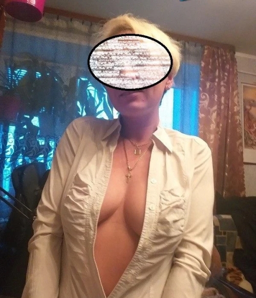 Dirty Whore Getting Ready for Work: Explicit Russian Prostitute Photo