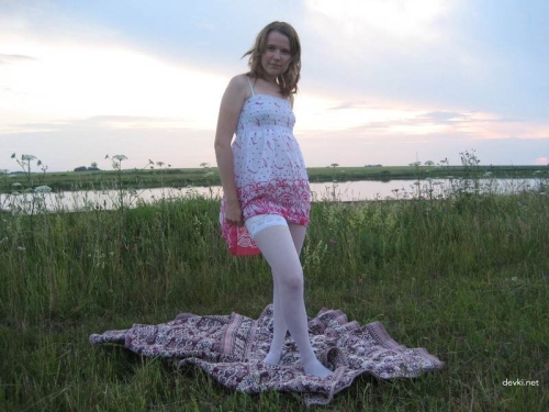 Explicit Private Photo of Young Wife Post-Wedding: Intimate Newlywed Snapshot