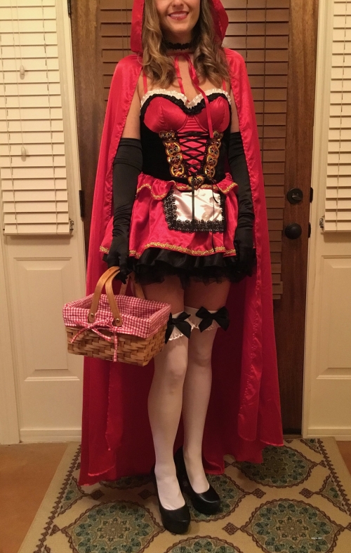 Blonde Bombshell Dressed in Sexy Fairytale Outfit - Seductive Fantasy Costume for Adults
