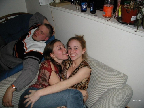 Drunk Girls Go Wild and Get Fucked Up - Explicit Party Orgy Photo