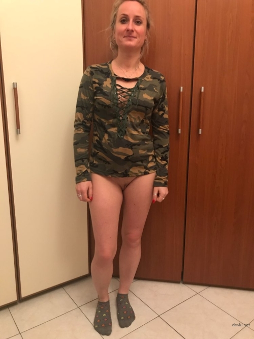 Husband Captures Wife Pantyless in Explicit Photoshoot