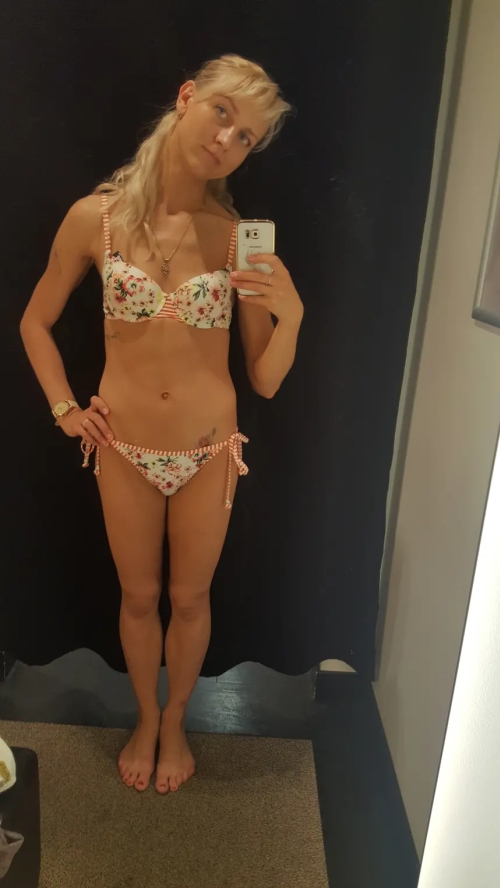 Amateur Skinny Blonde's Explicit Intimate Moments