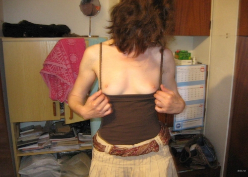 Woman Explicitly Shows What's Under Her Skirt - Revealing Panties and More