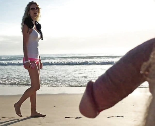 Girls' Explicit Reaction to Naked Exhibitionist's Dick
