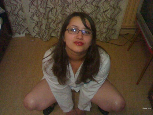 Sexy Woman in Glasses Gives Blowjob - Hot Oral Sex Action