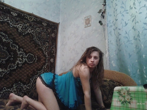 Provocative Home Erotica: Student from Moscow Suburbs