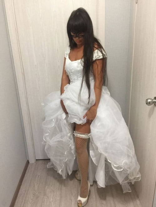 Bride Fucked in Wedding Dress: Hardcore Wedding Sex Scene