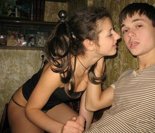 Teen girl fucks her boyfriend - Explicit young couple sex