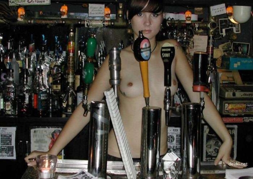 Drunk Girl Gets Naked in Bar: Explicit Strip Tease Caught on Camera